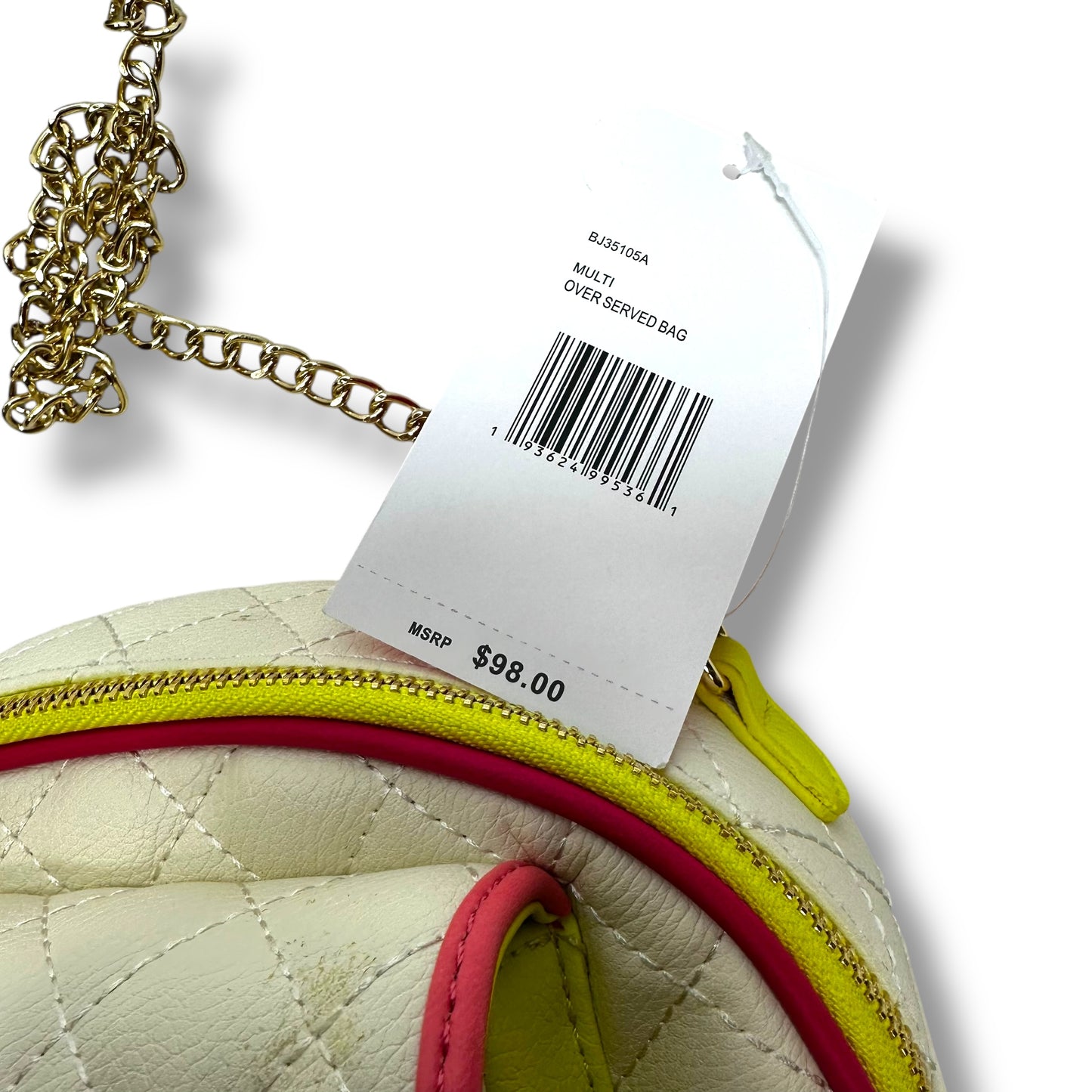 Tennis Racket Crossbody By Betsey Johnson, Size: Small
