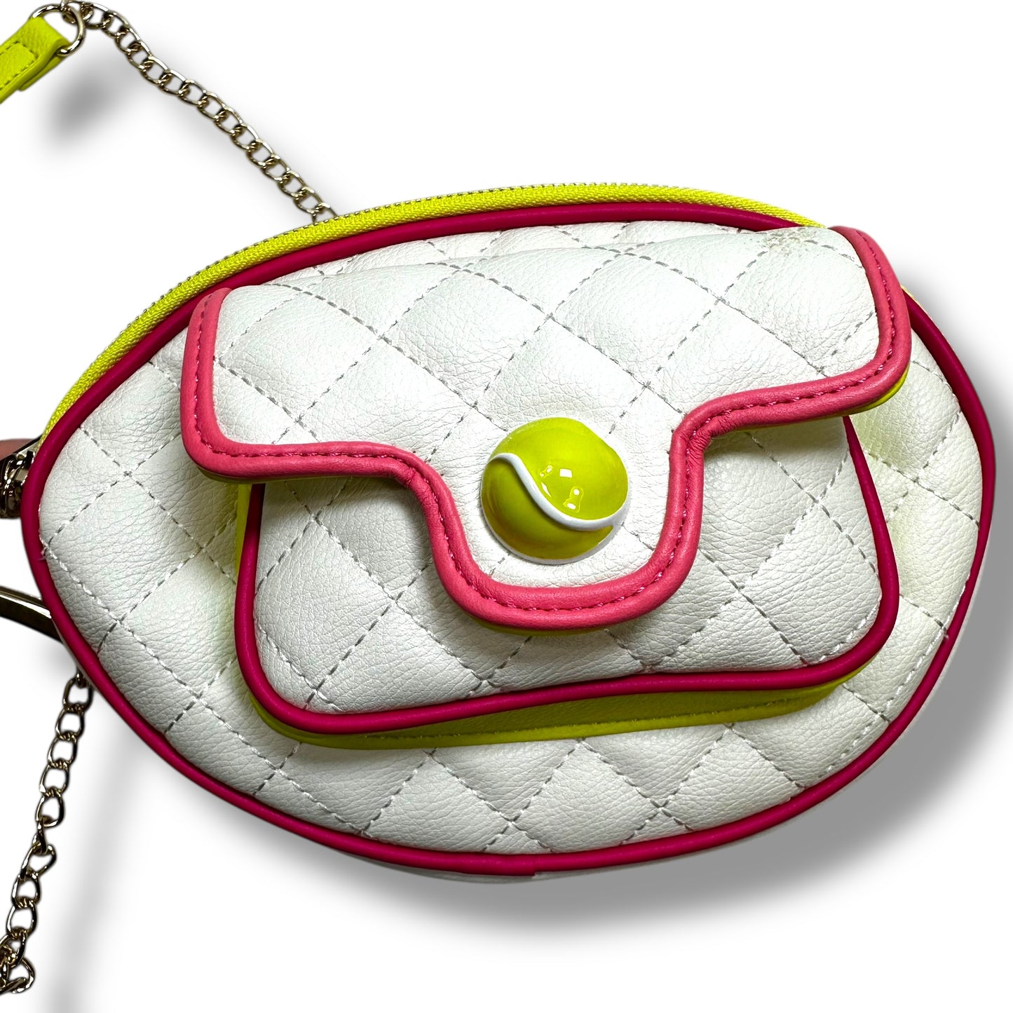 Tennis Racket Crossbody By Betsey Johnson, Size: Small