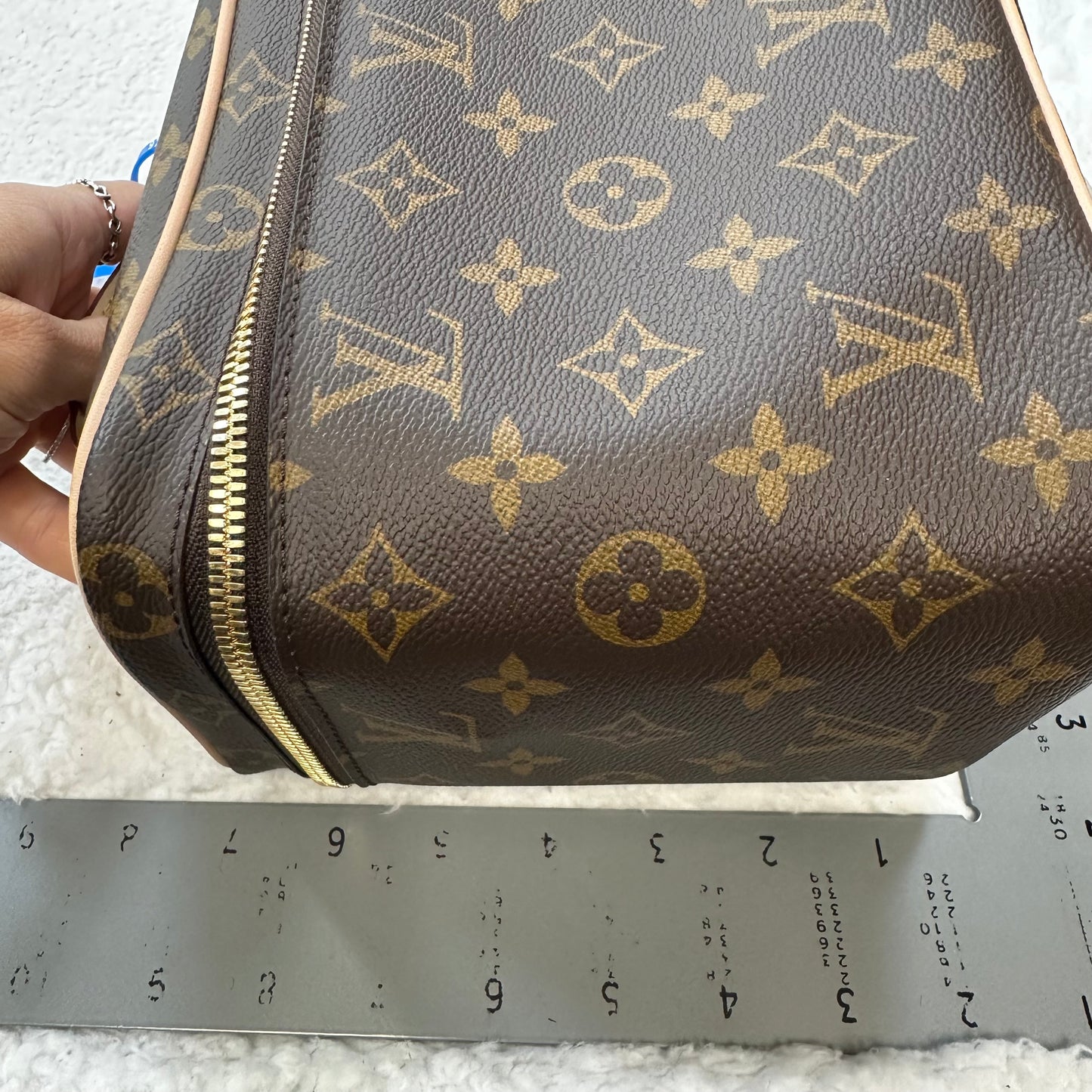 Makeup Bag Designer Louis Vuitton, Size Medium