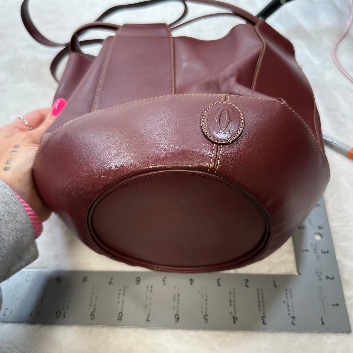 Handbag Designer By Cartier Size: Medium PRICE REDUCED- FINAL SALE
