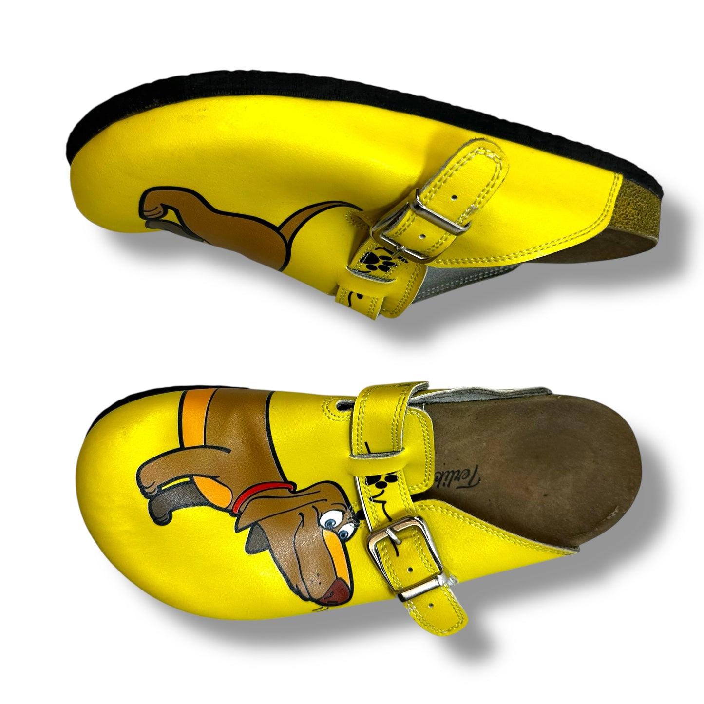 Shoes Flats By Clothes Mentor In Yellow, Size: 9
