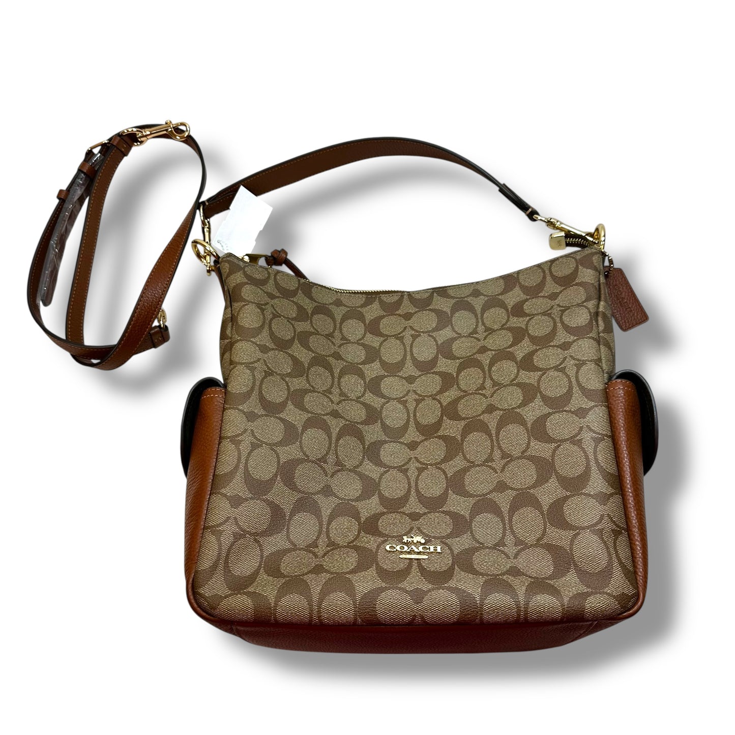 Pennie Handbag Designer By Coach, Size: Large