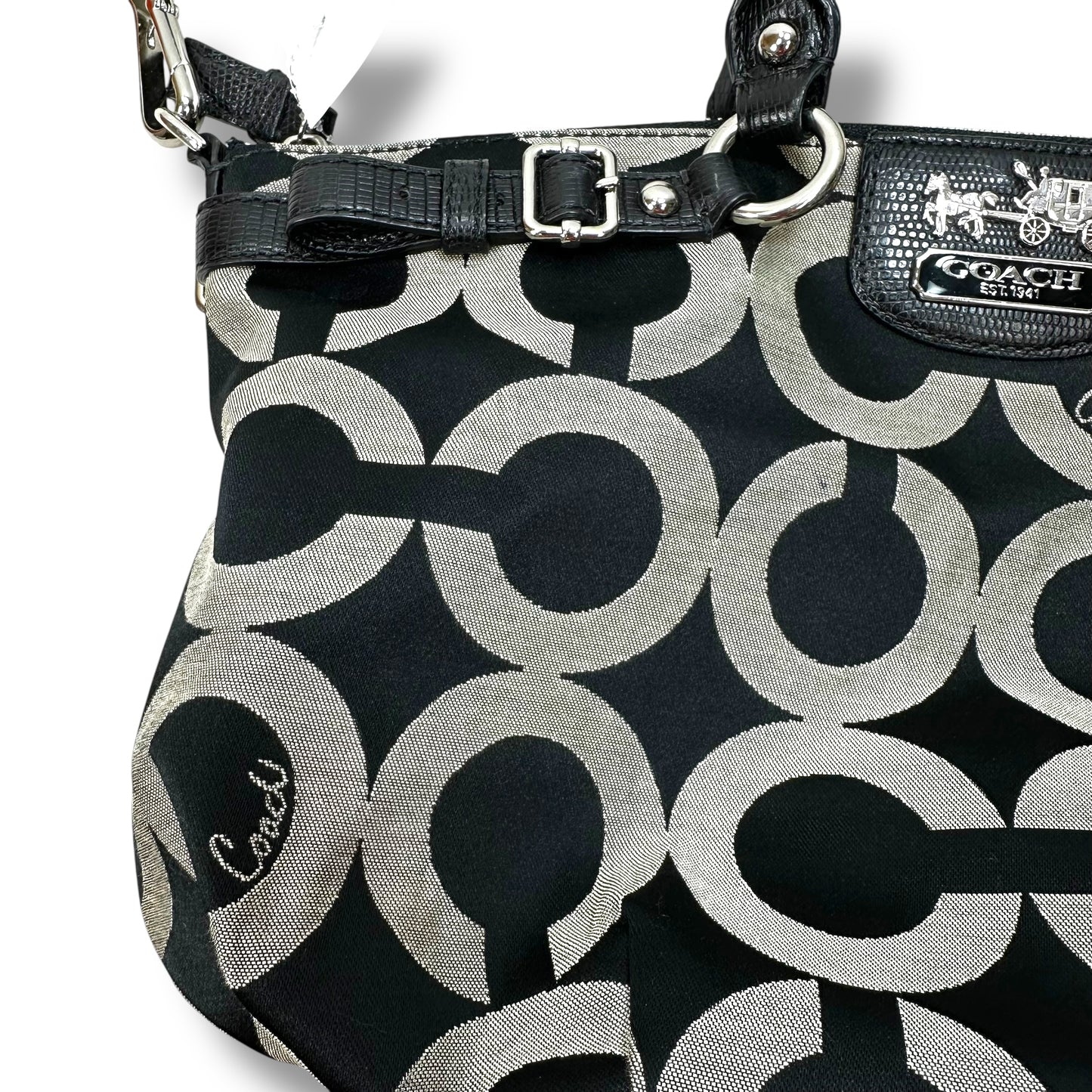 Handbag Designer By Coach, Size: Medium