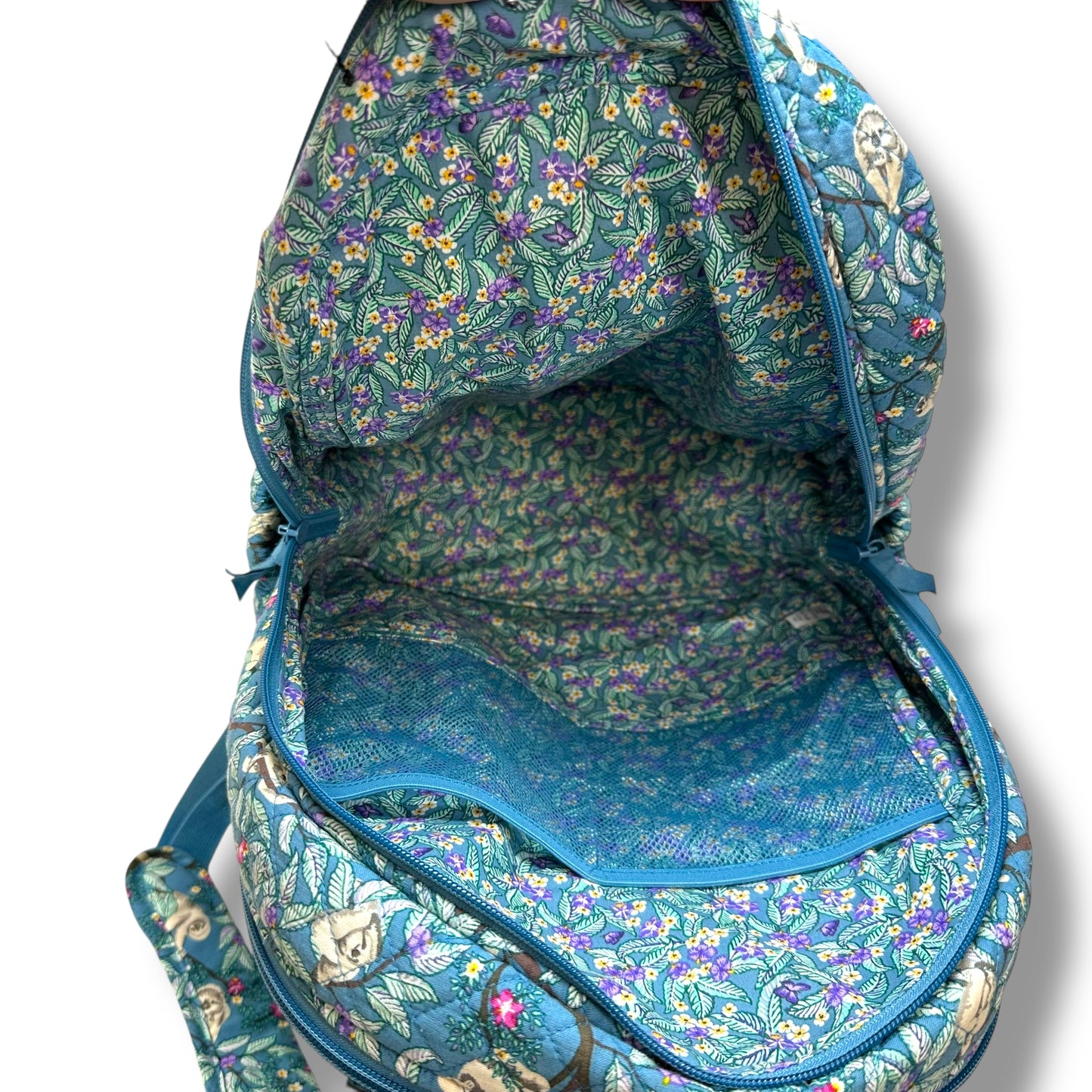 Sloth Hanging Around Campus Backpack By Vera Bradley, Size: Small