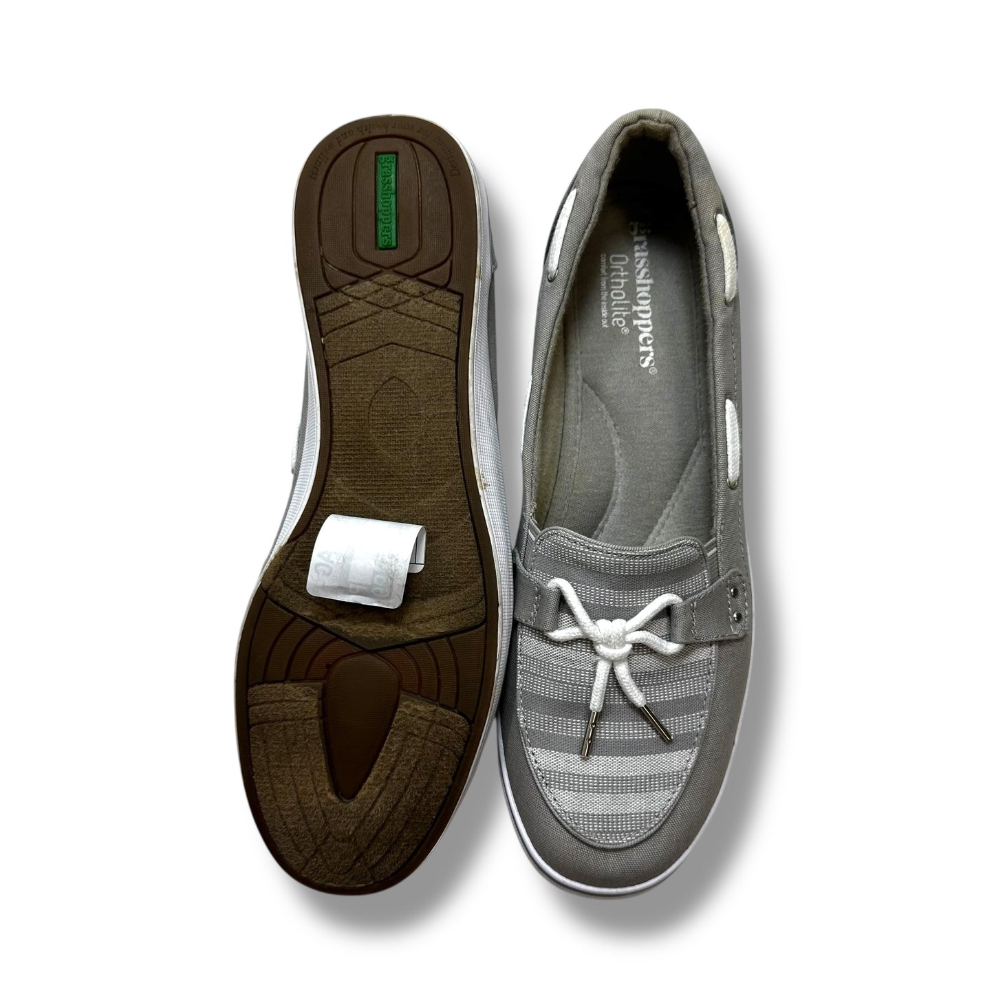 Shoes Flats By Grasshoppers In Taupe, Size: 10