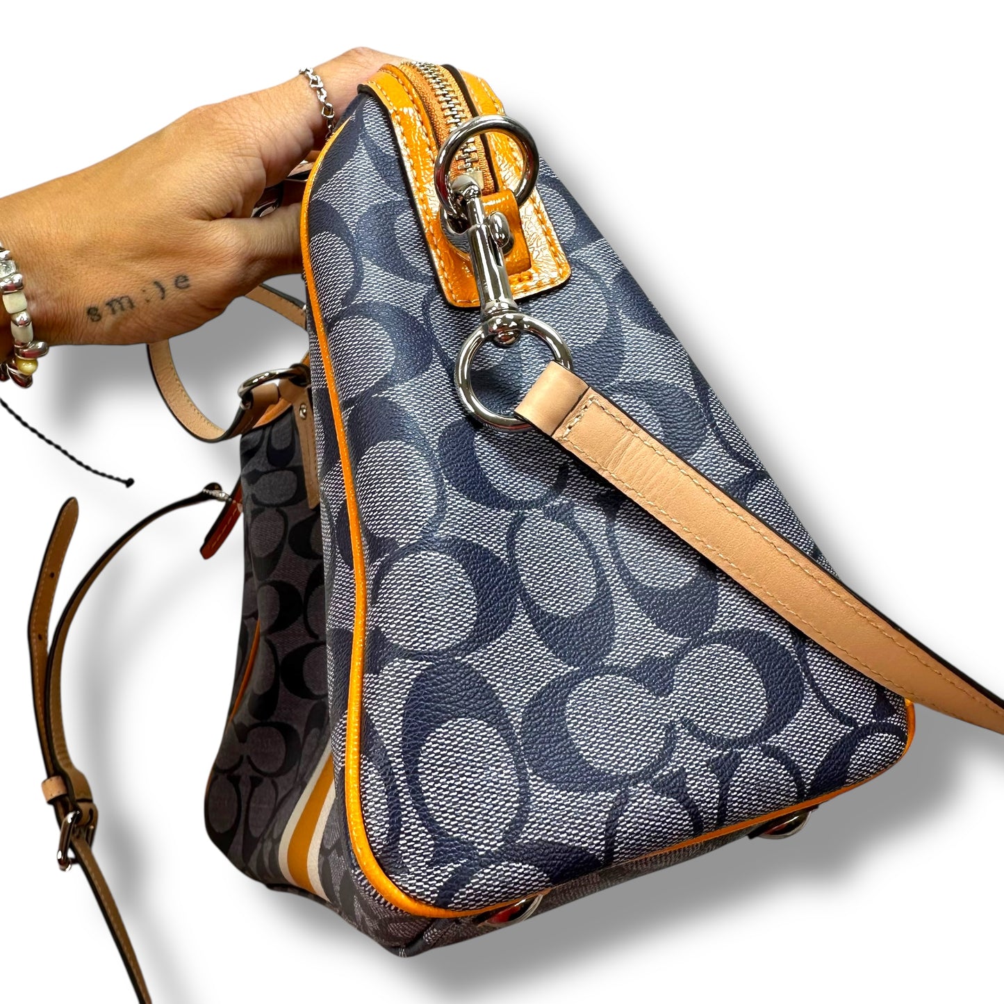 Handbag Designer By Coach, Size: Large