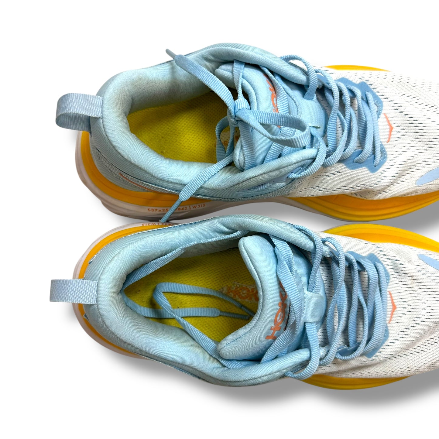 Shoes Sneakers By Hoka In Blue, Size: 9