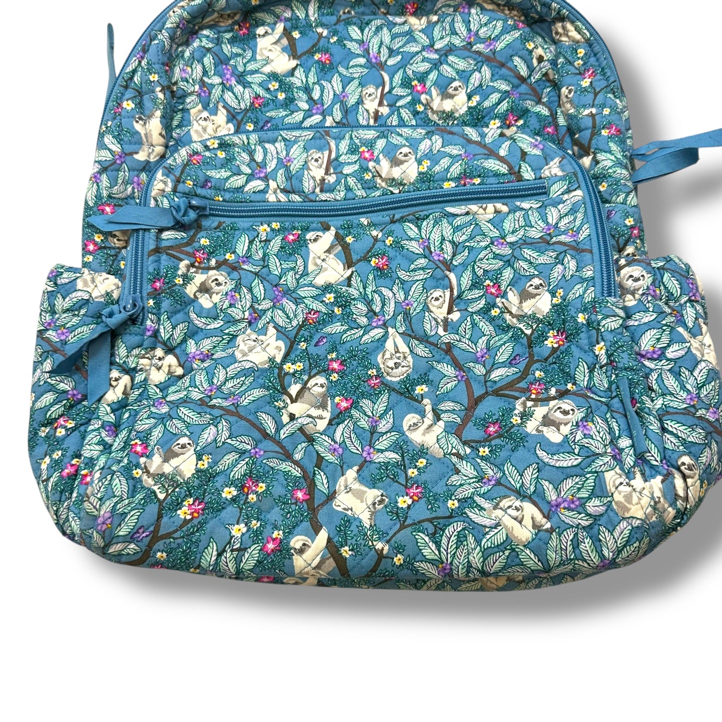 Sloth Hanging Around Campus Backpack By Vera Bradley, Size: Small