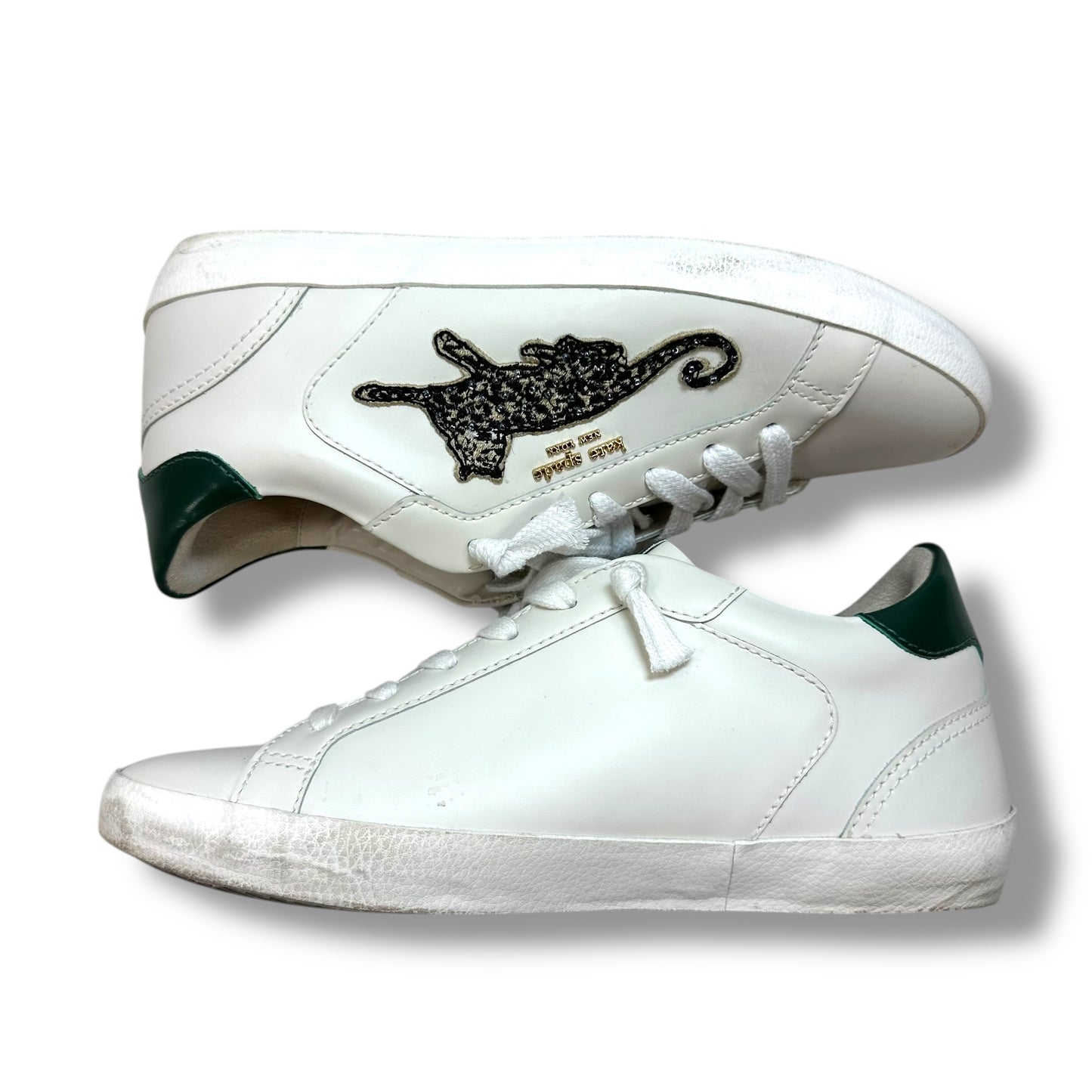 Shoes Designer By Kate Spade In White, Size: 8.5