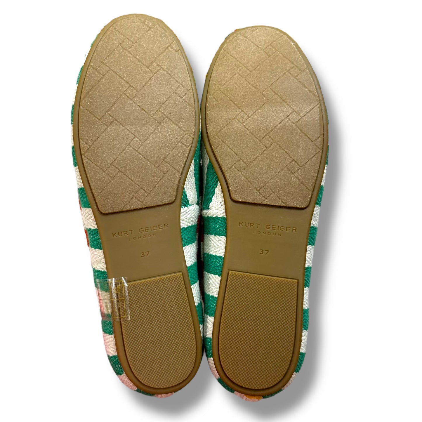 Shoes Designer By Kurt Geiger In Striped Pattern, Size: 7