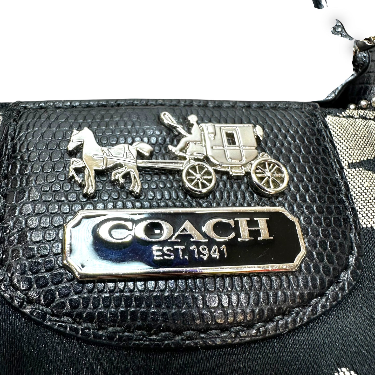 Handbag Designer By Coach, Size: Medium