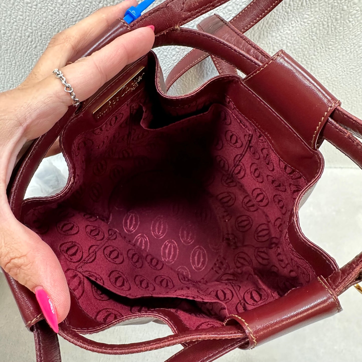 Handbag Designer By Cartier Size: Medium PRICE REDUCED- FINAL SALE