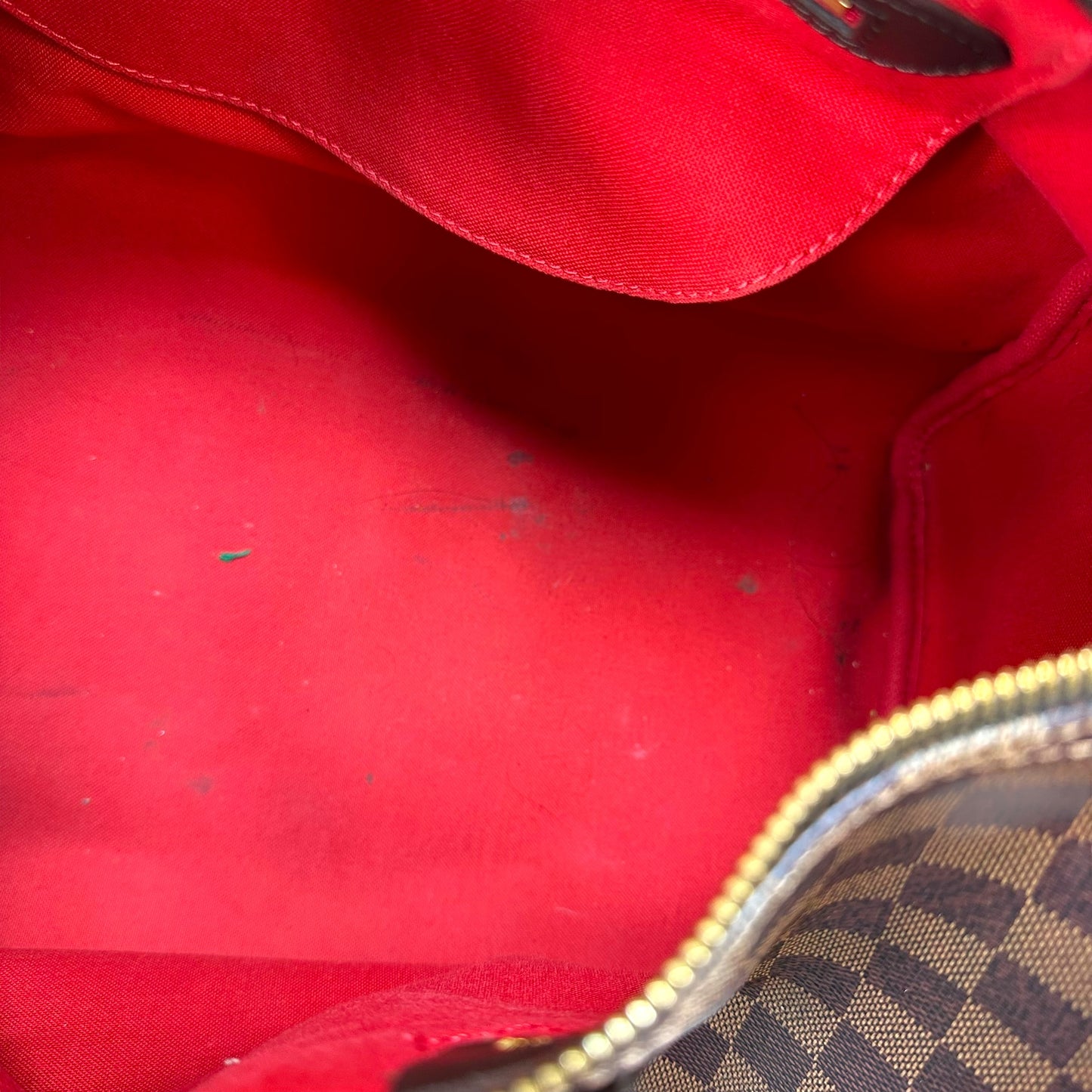Speedy 35 Handbag Luxury Designer By Louis Vuitton, Size: Medium