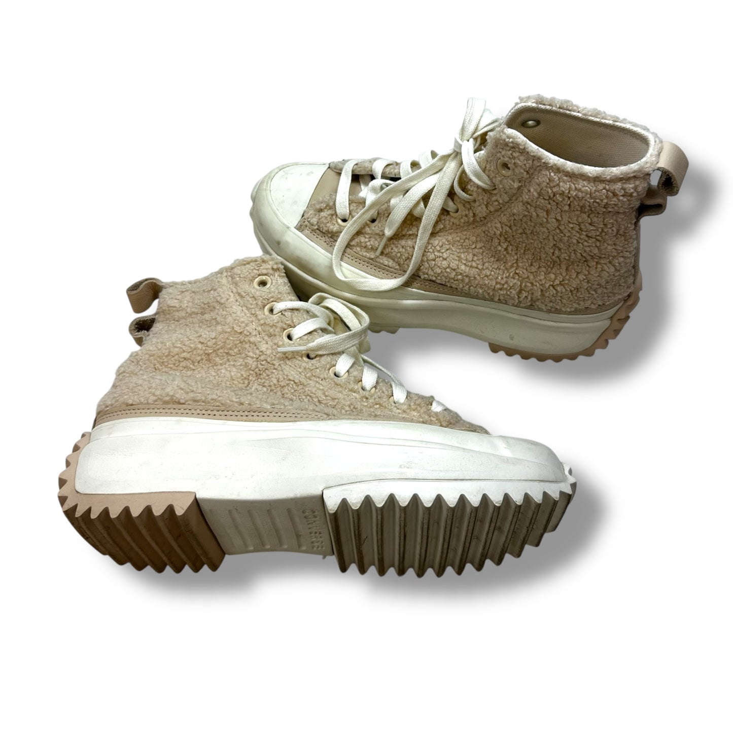 Shoes Heels Platform By Converse In Cream, Size: 8
