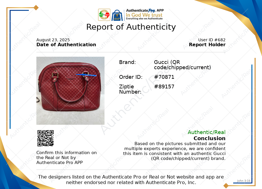 Handbag Luxury Designer By Gucci, Size: Medium