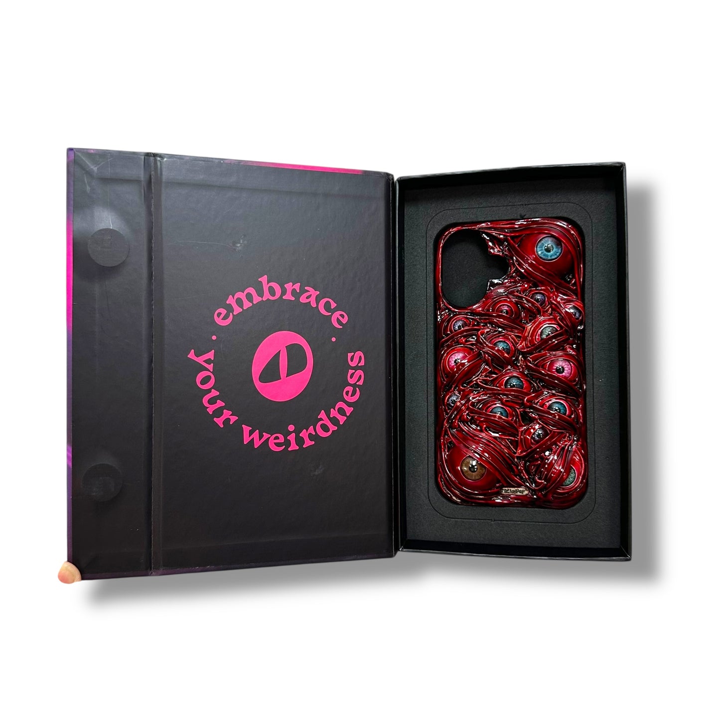 Bloody Eyeball Handmade iPhone 16 Case By Techypop