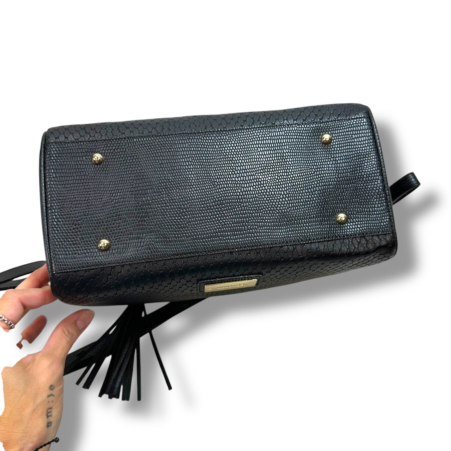 Handbag Designer By Brahmin, Size: Medium