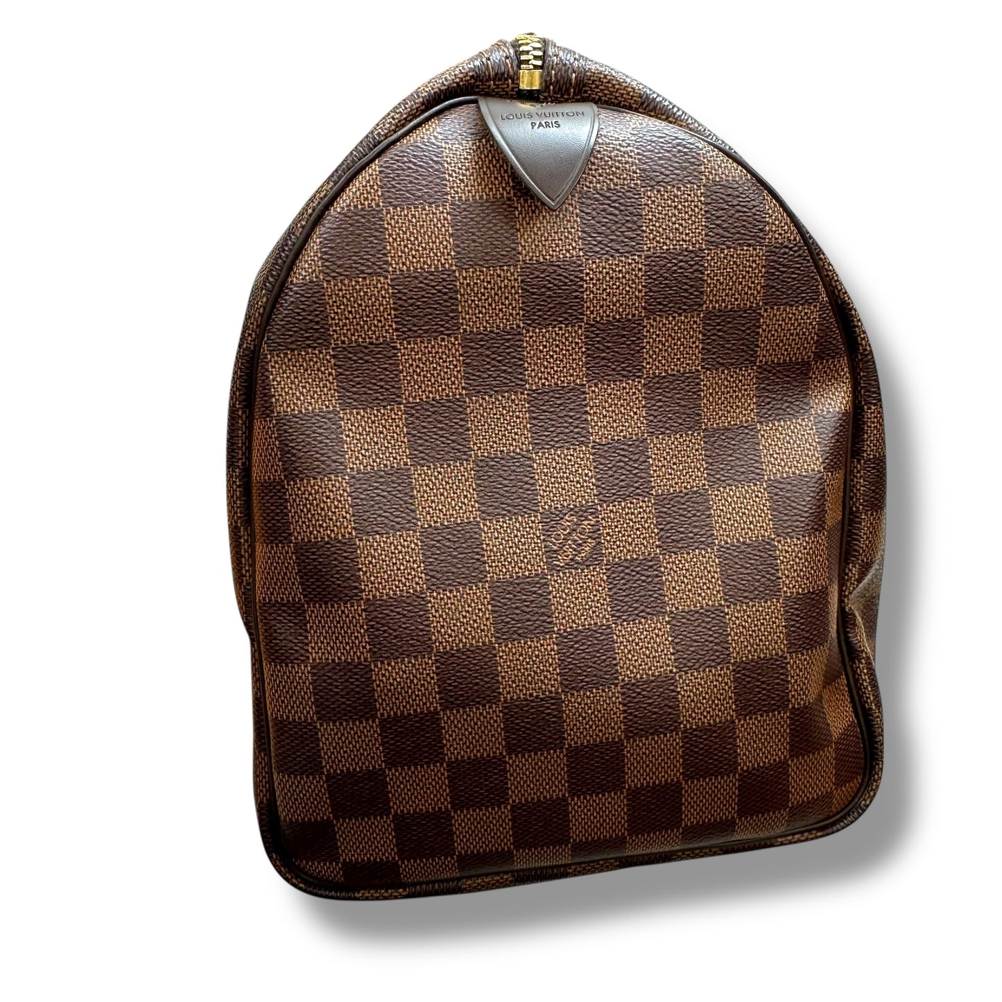 Speedy 35 Handbag Luxury Designer By Louis Vuitton, Size: Medium