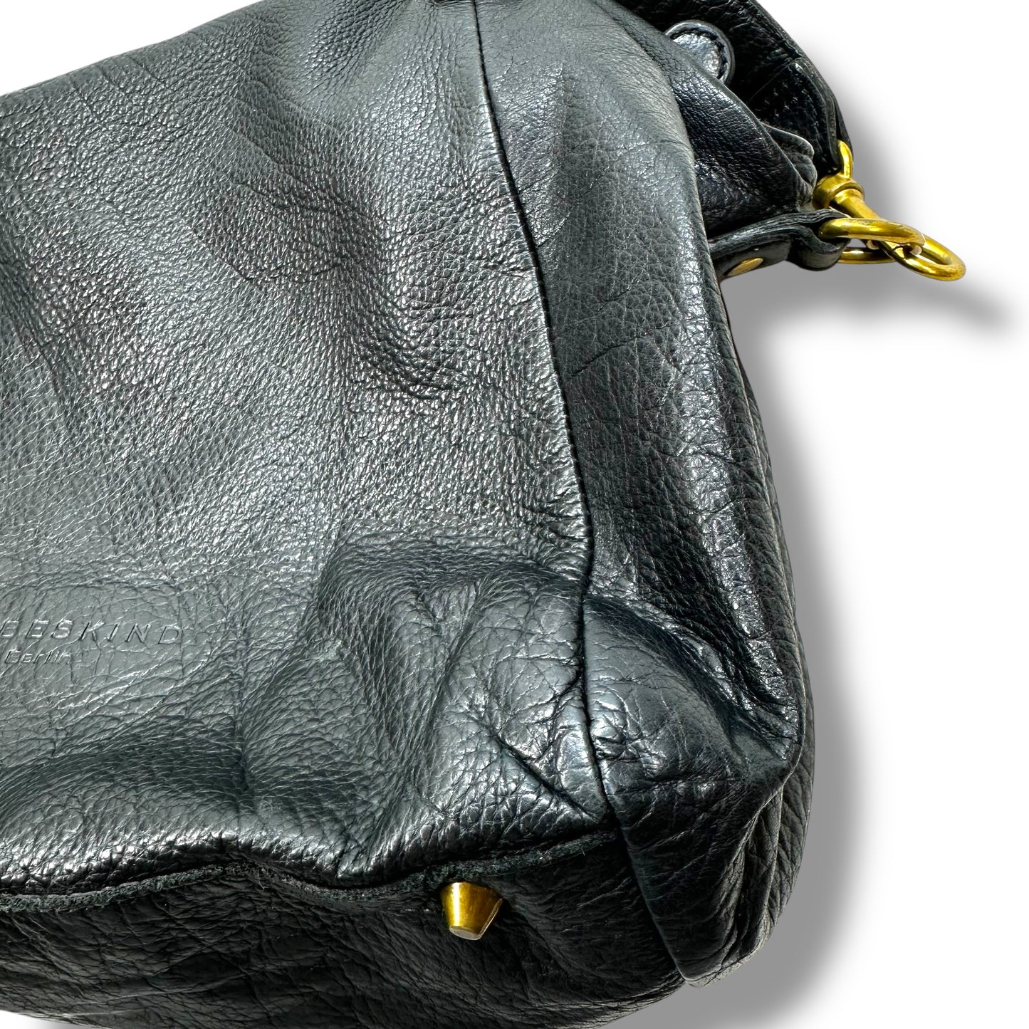 Leather handbag Crossbody By Liebeskind, Size: Medium