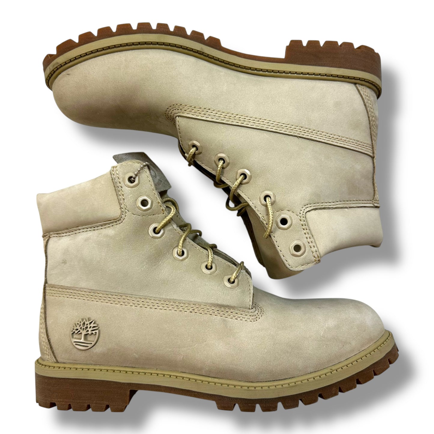 Boots Combat By Timberland In Beige, Size: 8.5