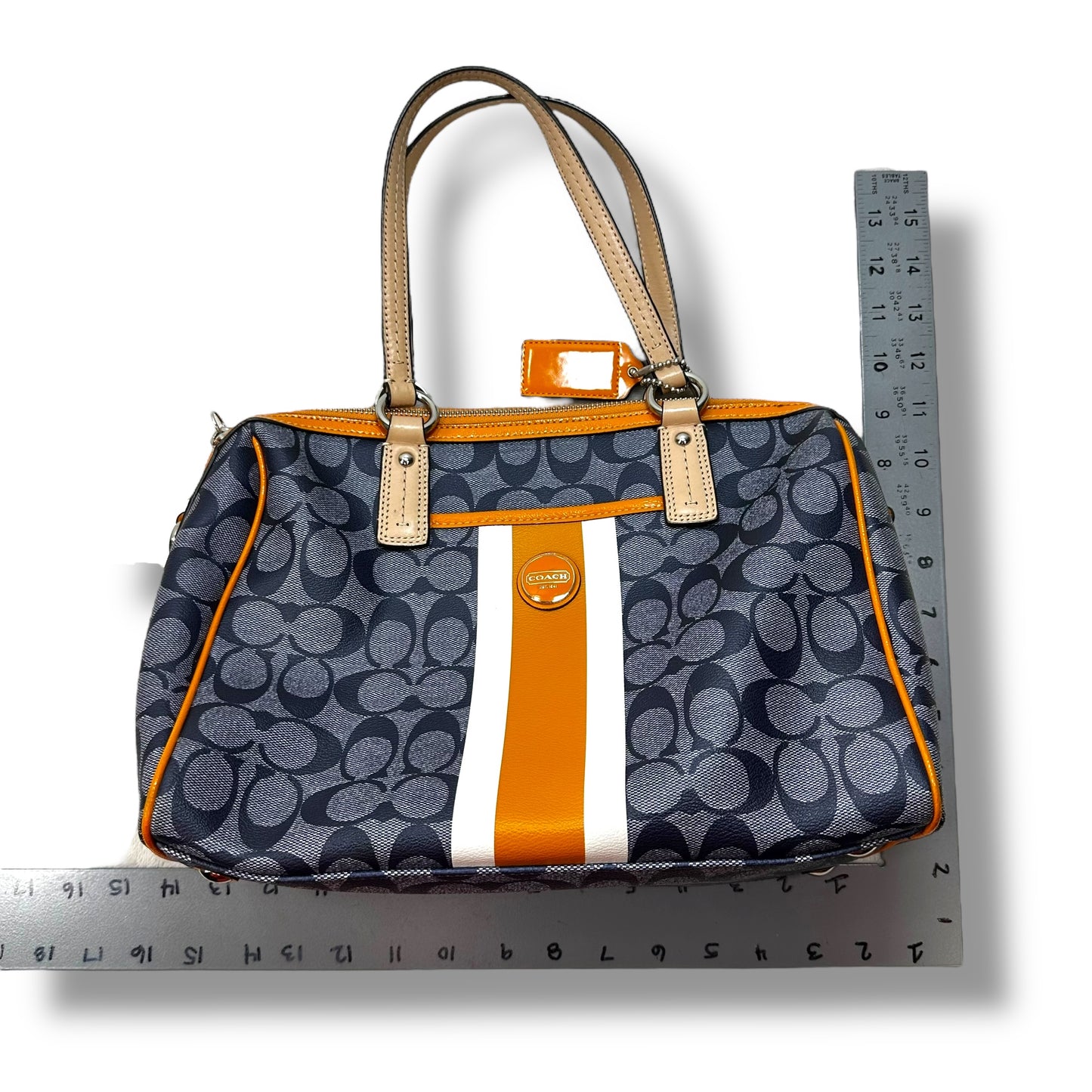 Handbag Designer By Coach, Size: Large
