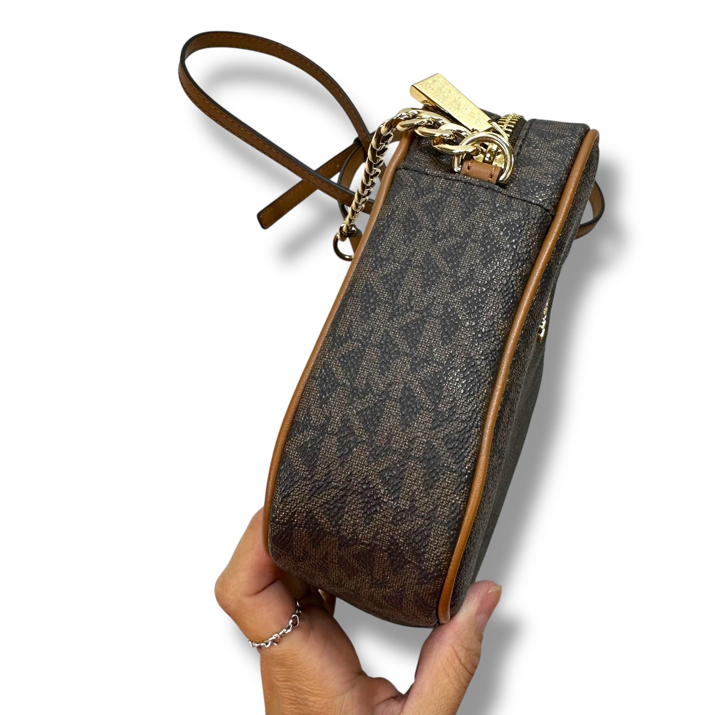 Crossbody Designer By Michael Kors, Size: Small