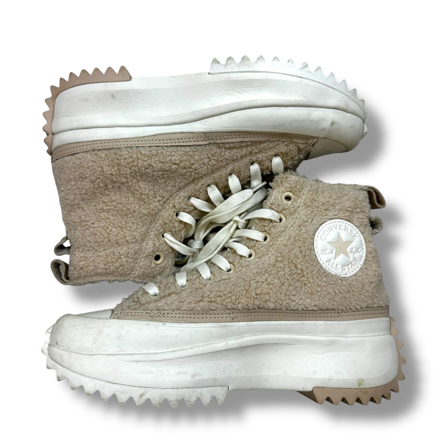 Shoes Heels Platform By Converse In Cream, Size: 8