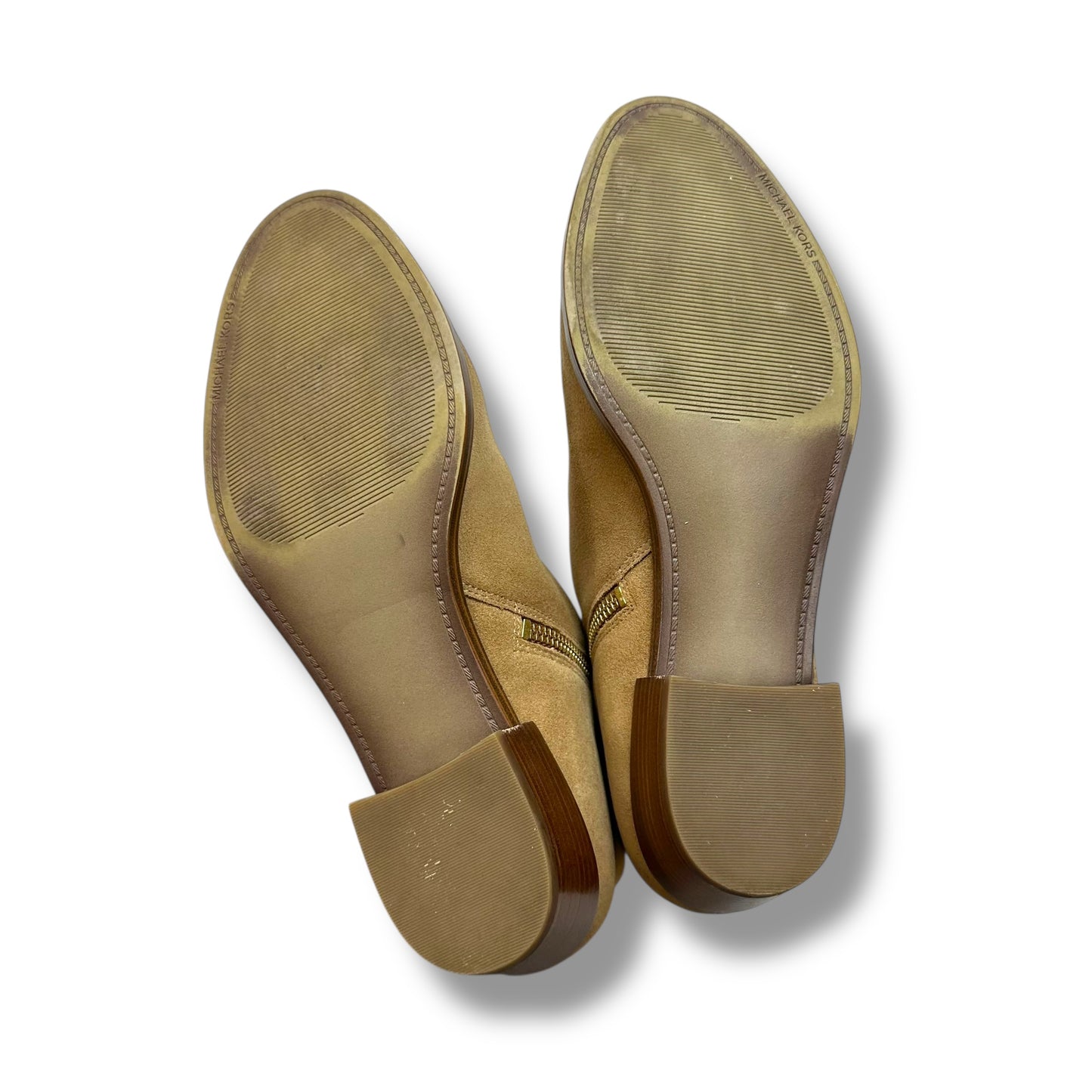 Boots Designer By Michael Kors In Tan, Size: 7.5