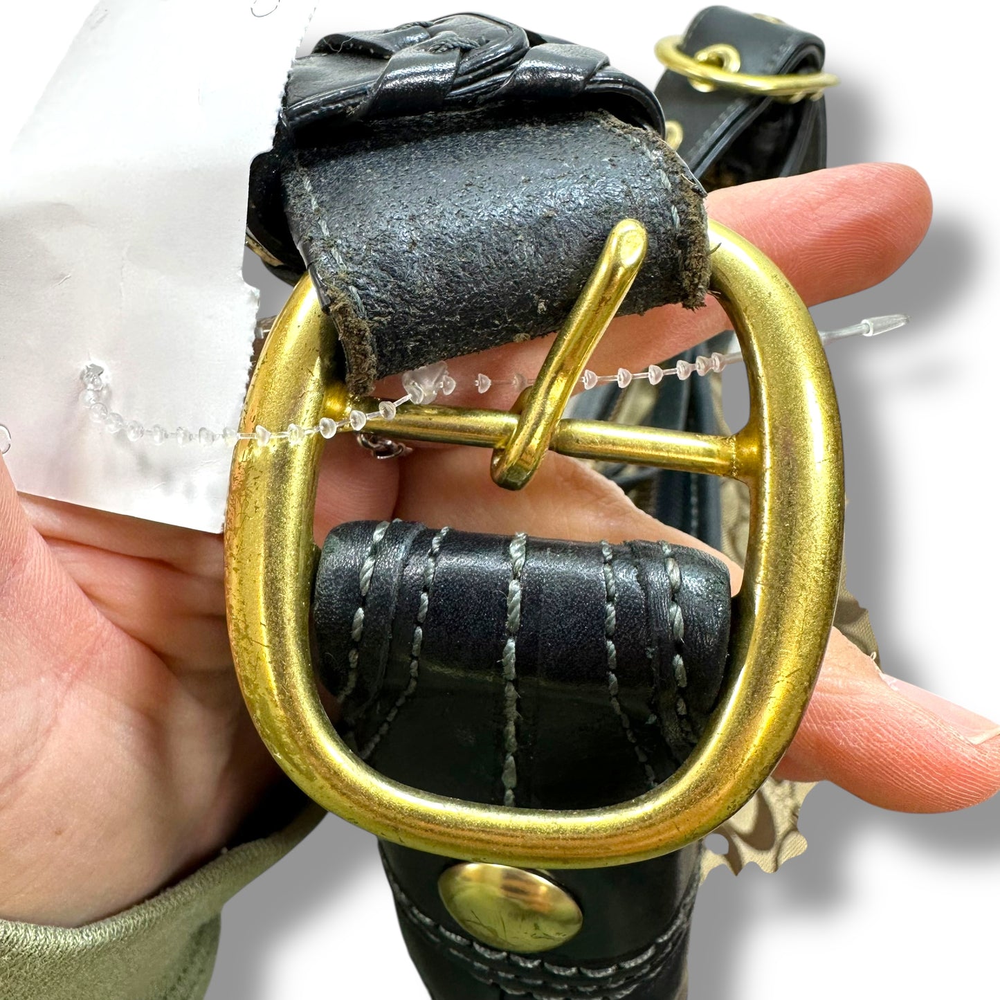 Vintage Y2K Handbag By Coach, Size: Large