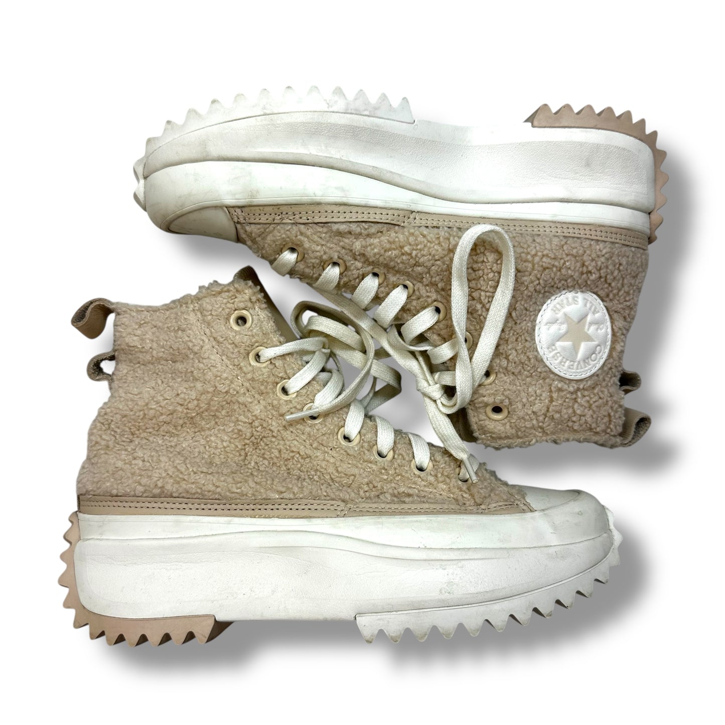 Shoes Heels Platform By Converse In Cream, Size: 8