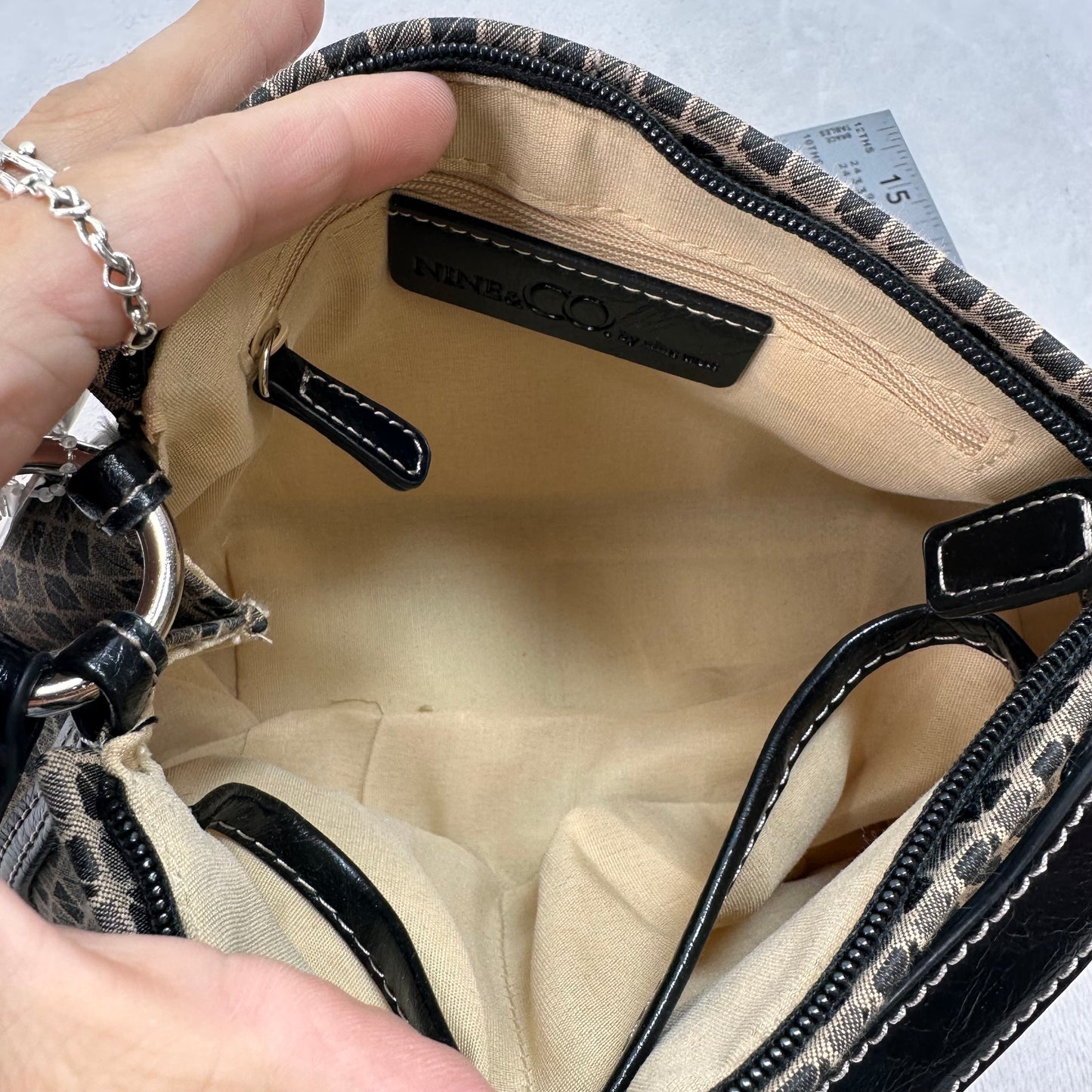 Handbag By Nine And Company, Size: Small