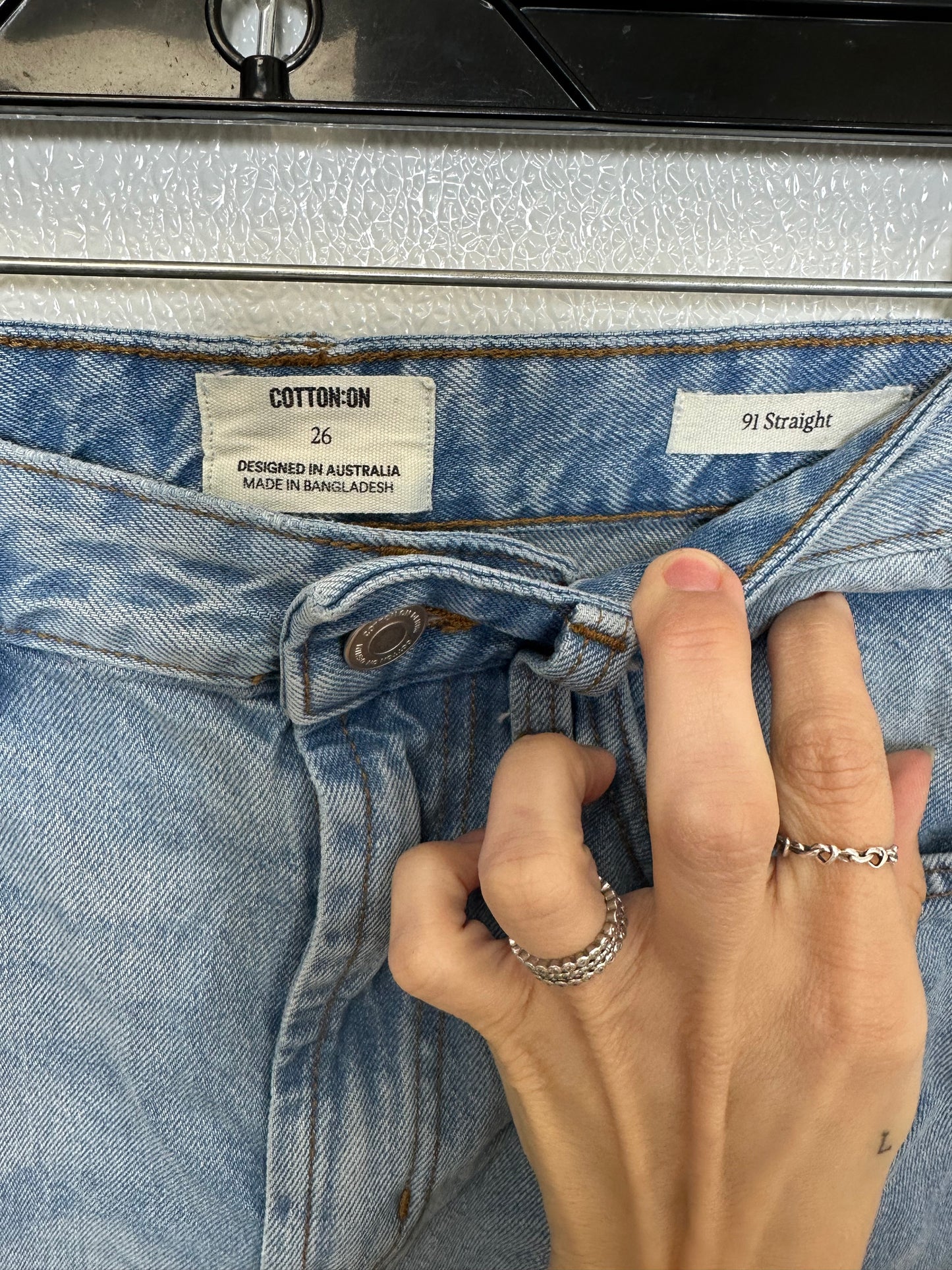 Jeans Boyfriend By Cotton on In Blue Denim, Size: 2