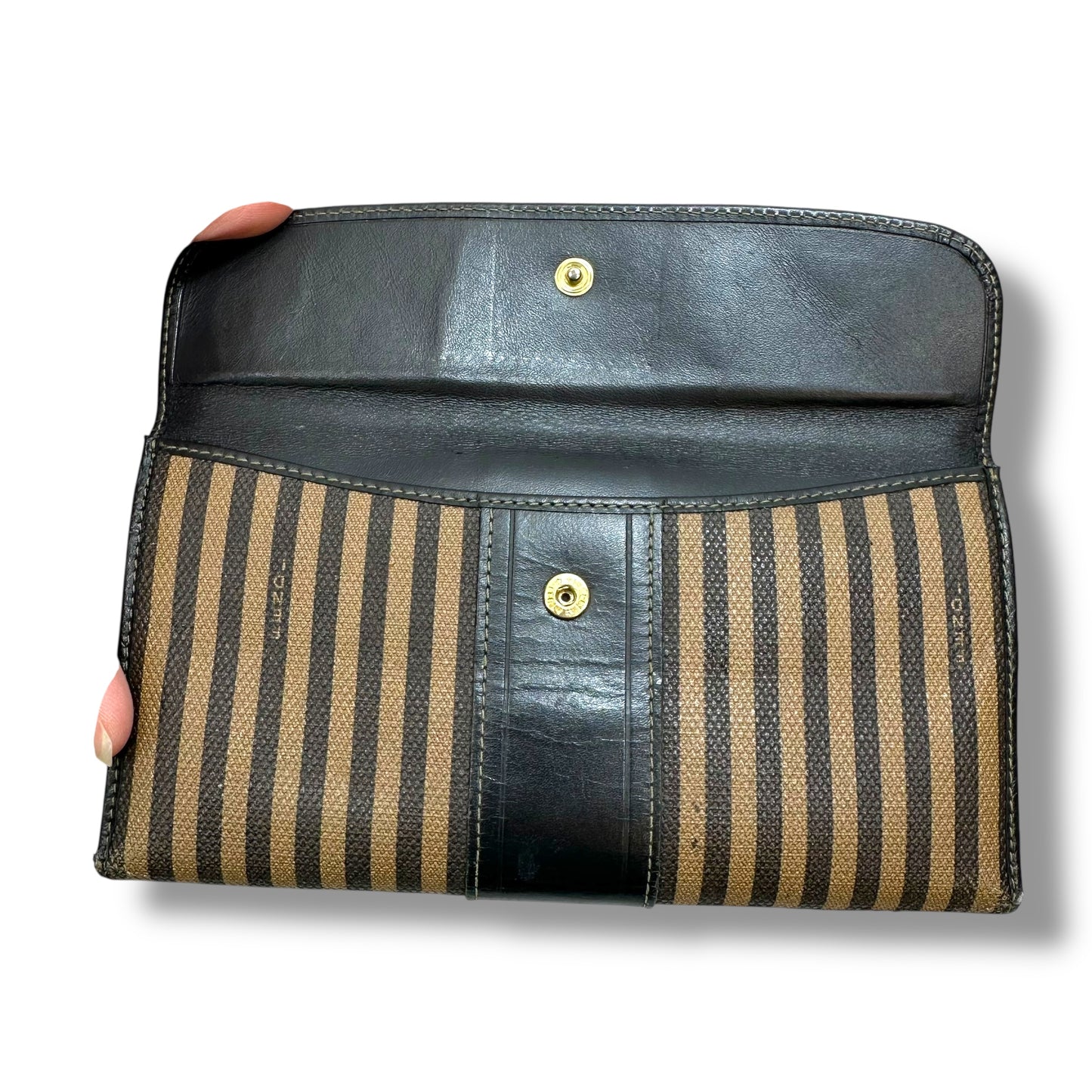 Vintage Wallet Luxury Designer By Fendi, Size: Small