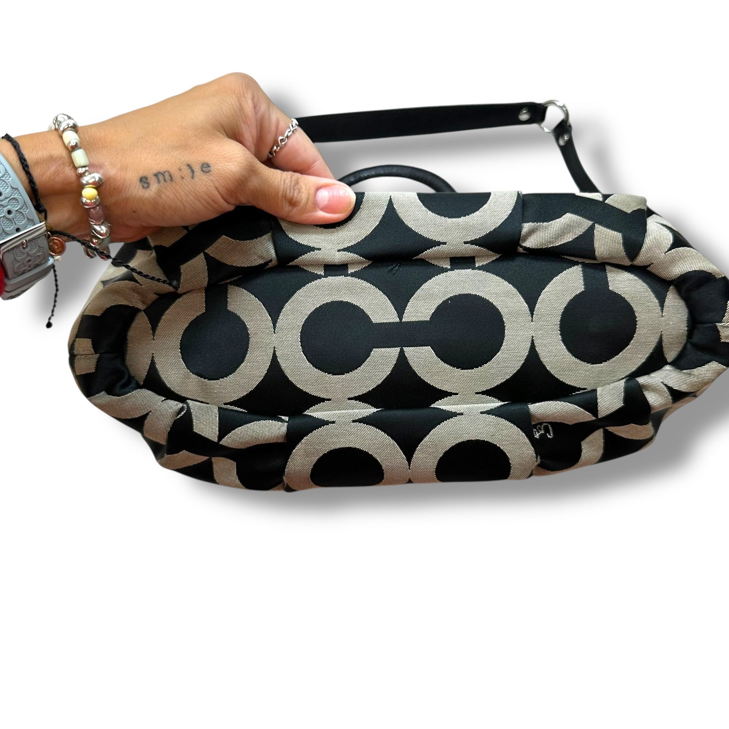 Handbag Designer By Coach, Size: Medium