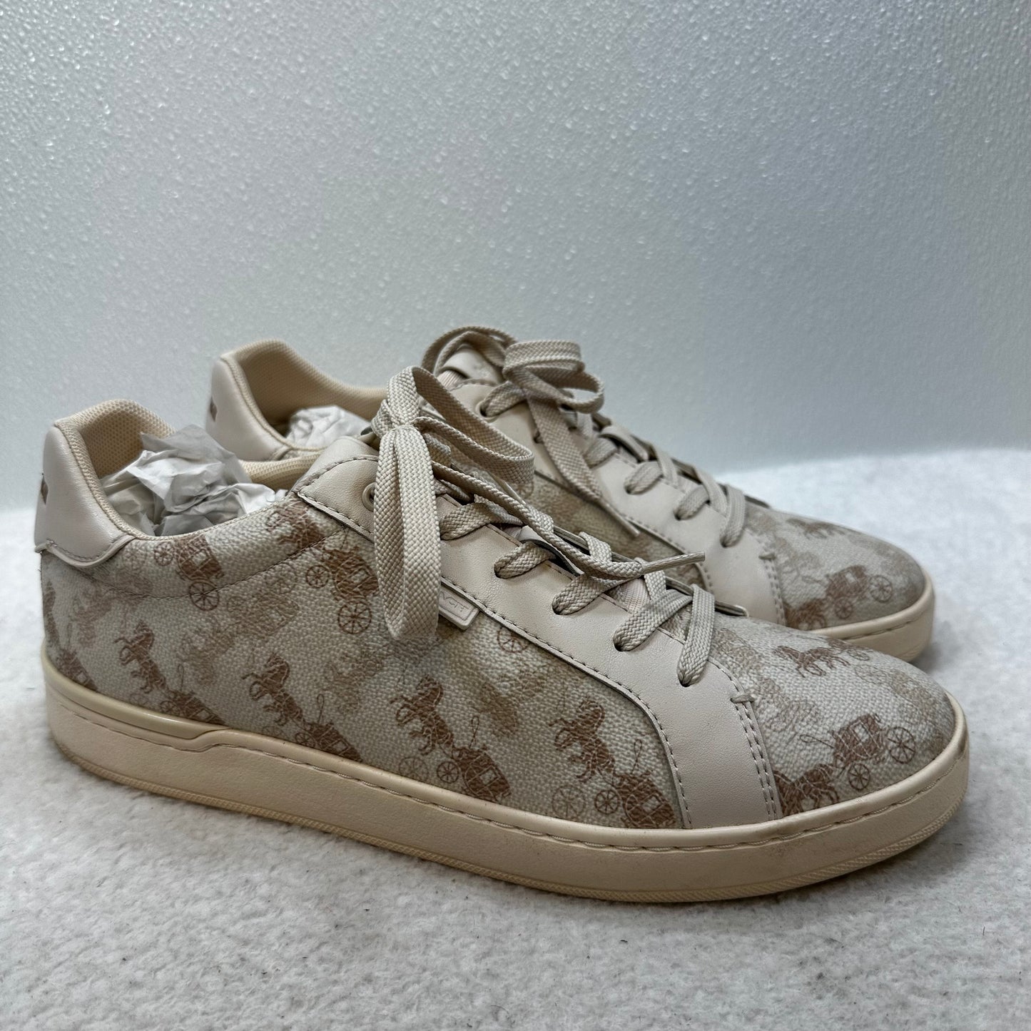 Shoes Sneakers By Coach In Ivory, Size: 11