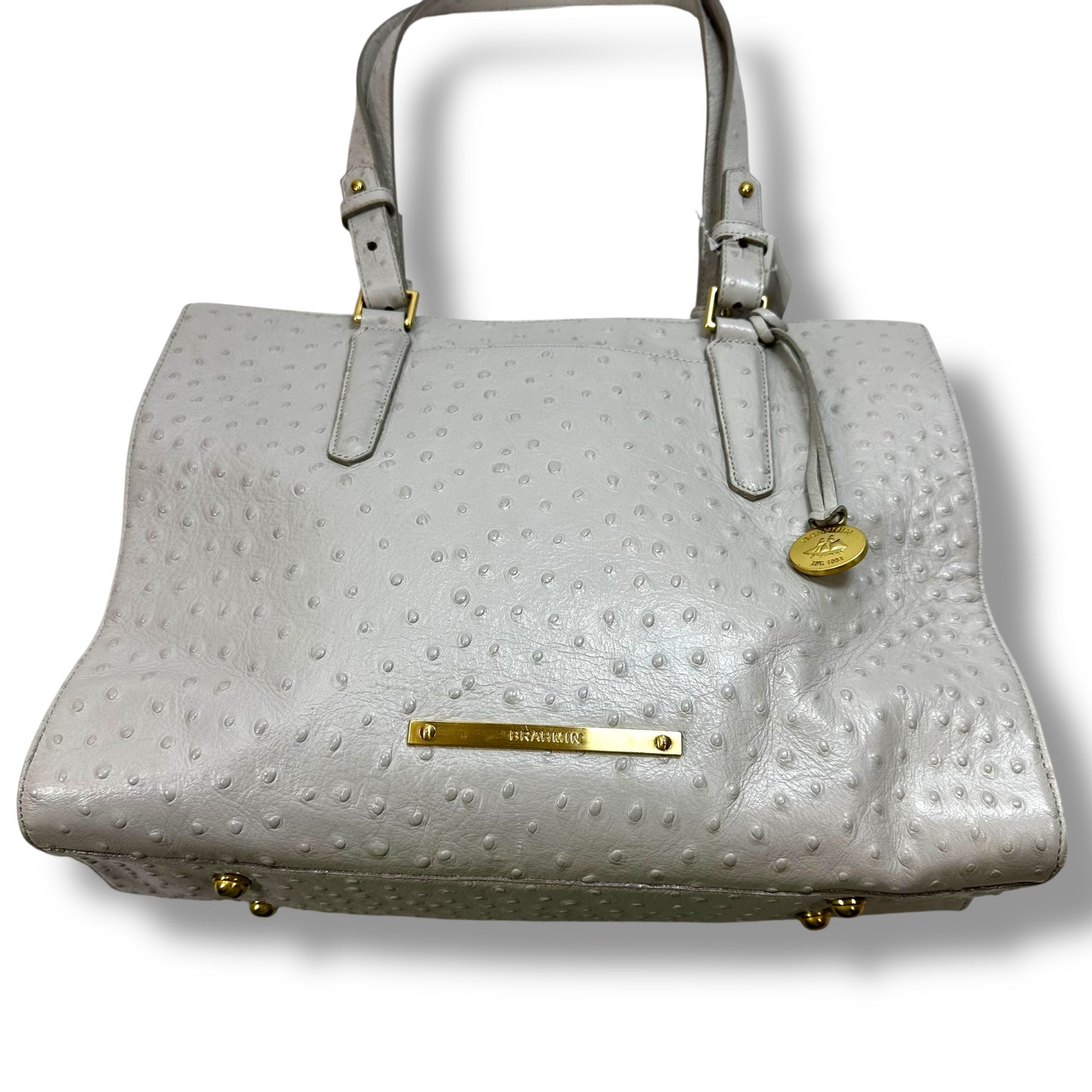 Handbag Designer By Brahmin, Size: Medium