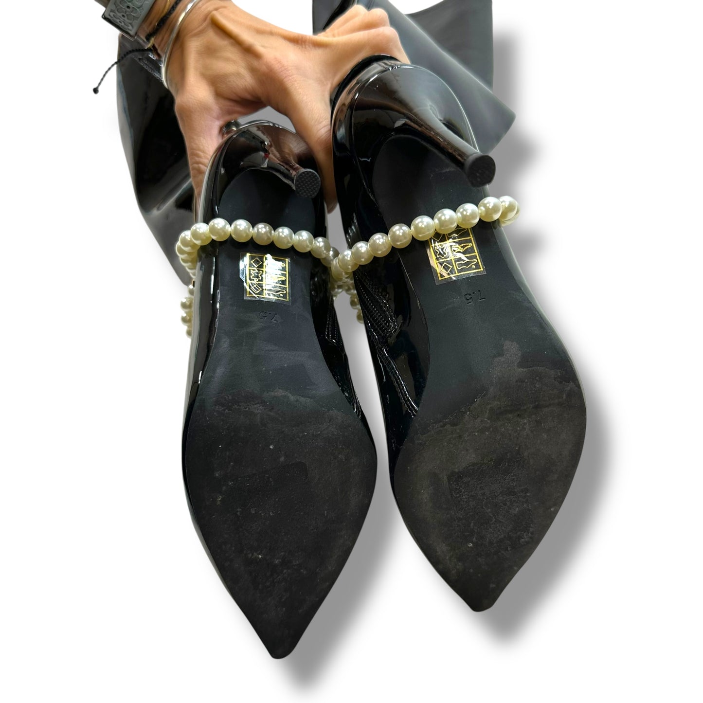 Boots Knee Heels By Jeffrey Campbell In Black, Size: 7.5