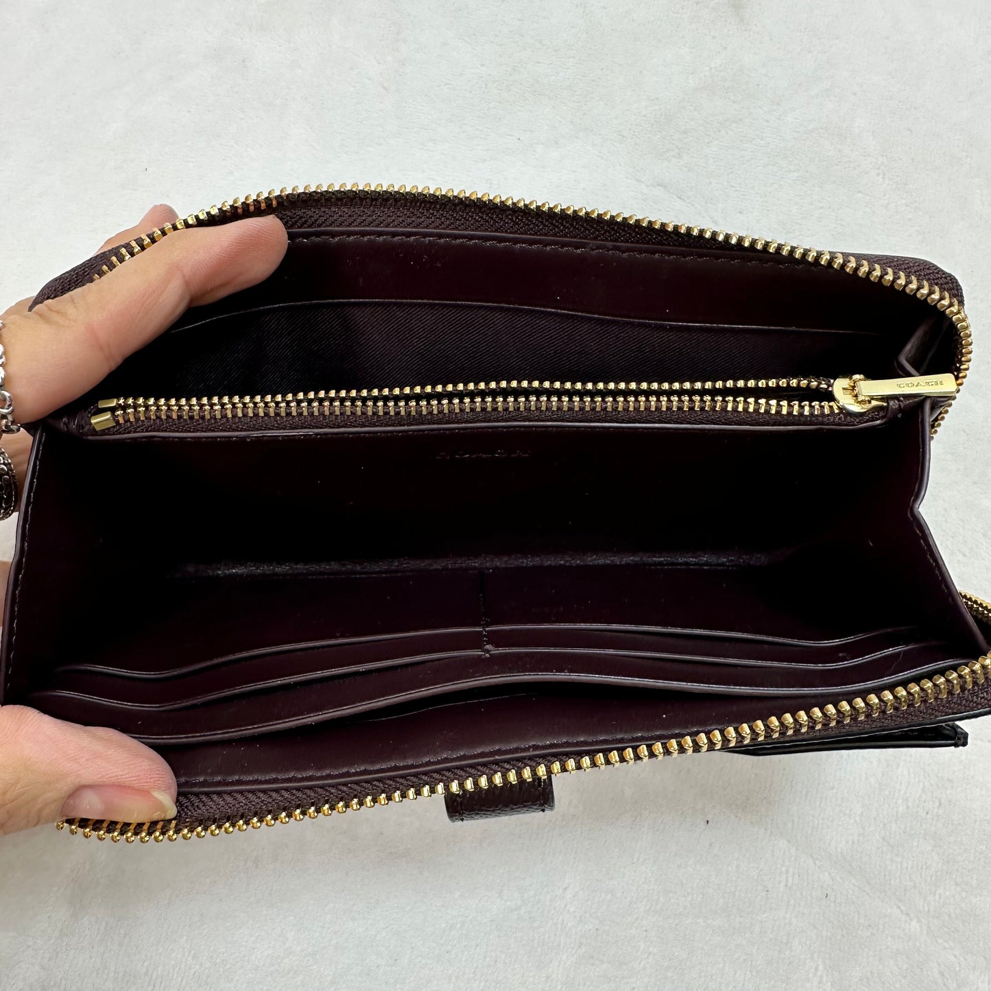 Wallet Designer By Coach, Size: Medium