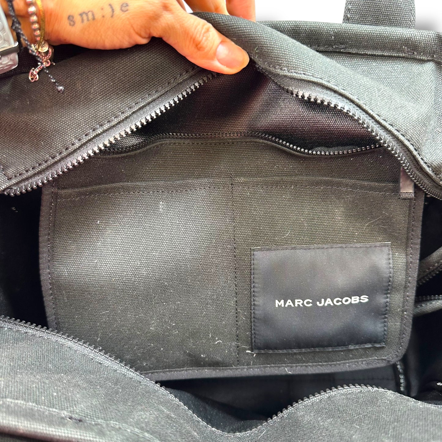 Tote Luxury Designer By Marc Jacobs, Size: Large