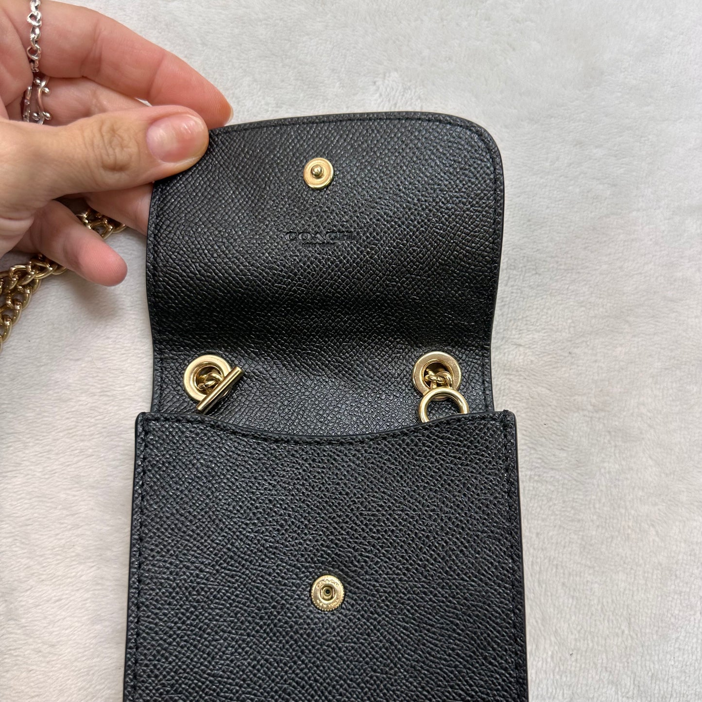 Crossbody Designer By Coach, Size: Small