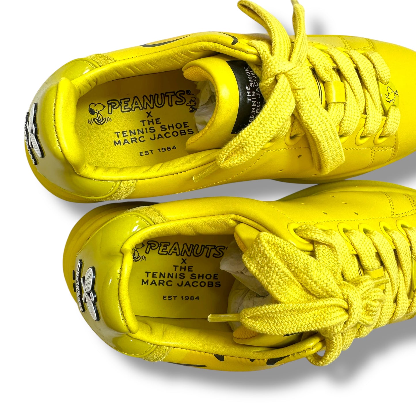 Shoes Luxury Designer By Marc Jacobs In Yellow, Size: 6