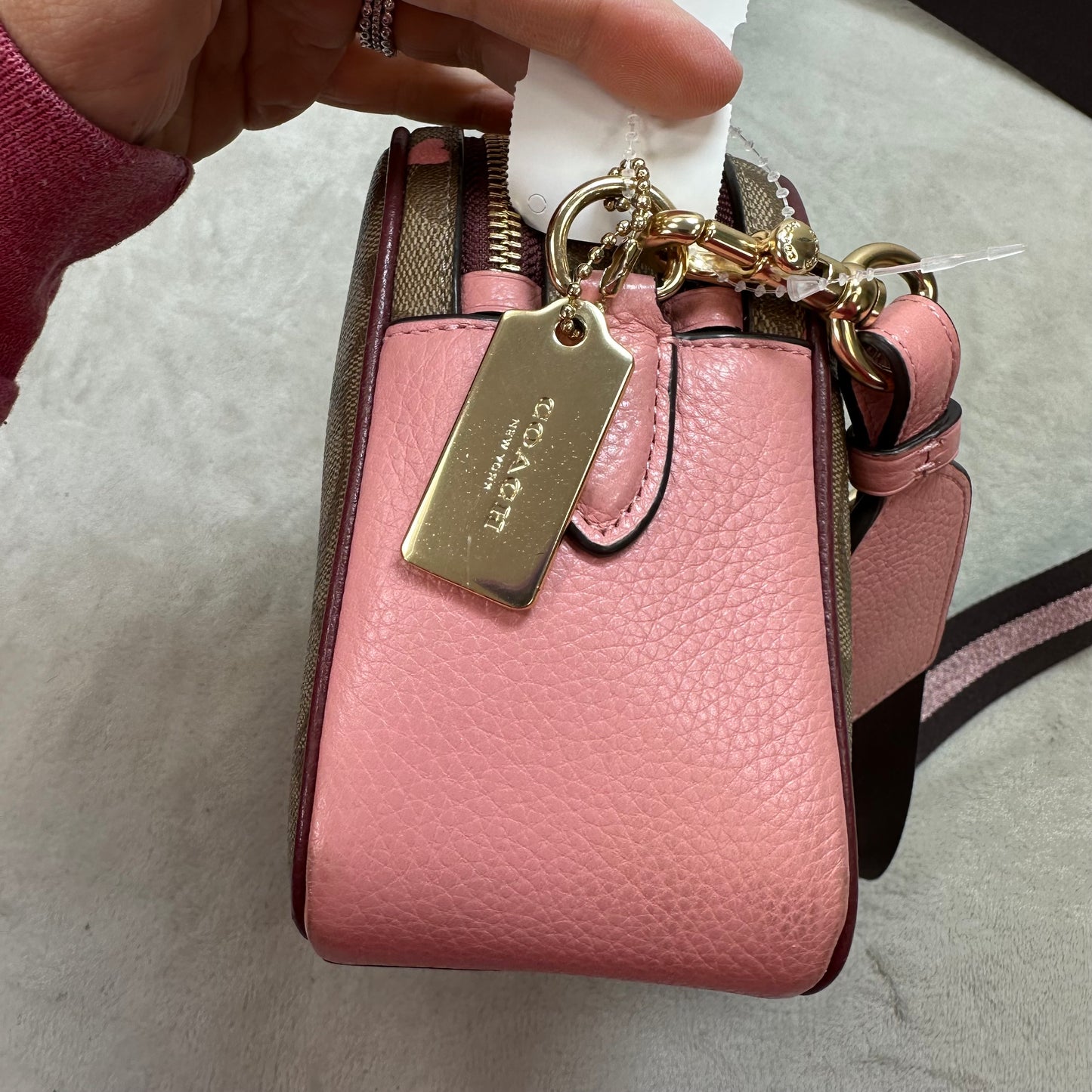 JES CROSSBODY Handbag Designer By Coach, Size: Medium