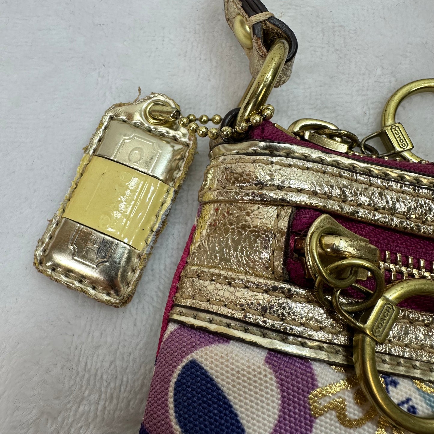 Wristlet Designer By Coach, Size: Small