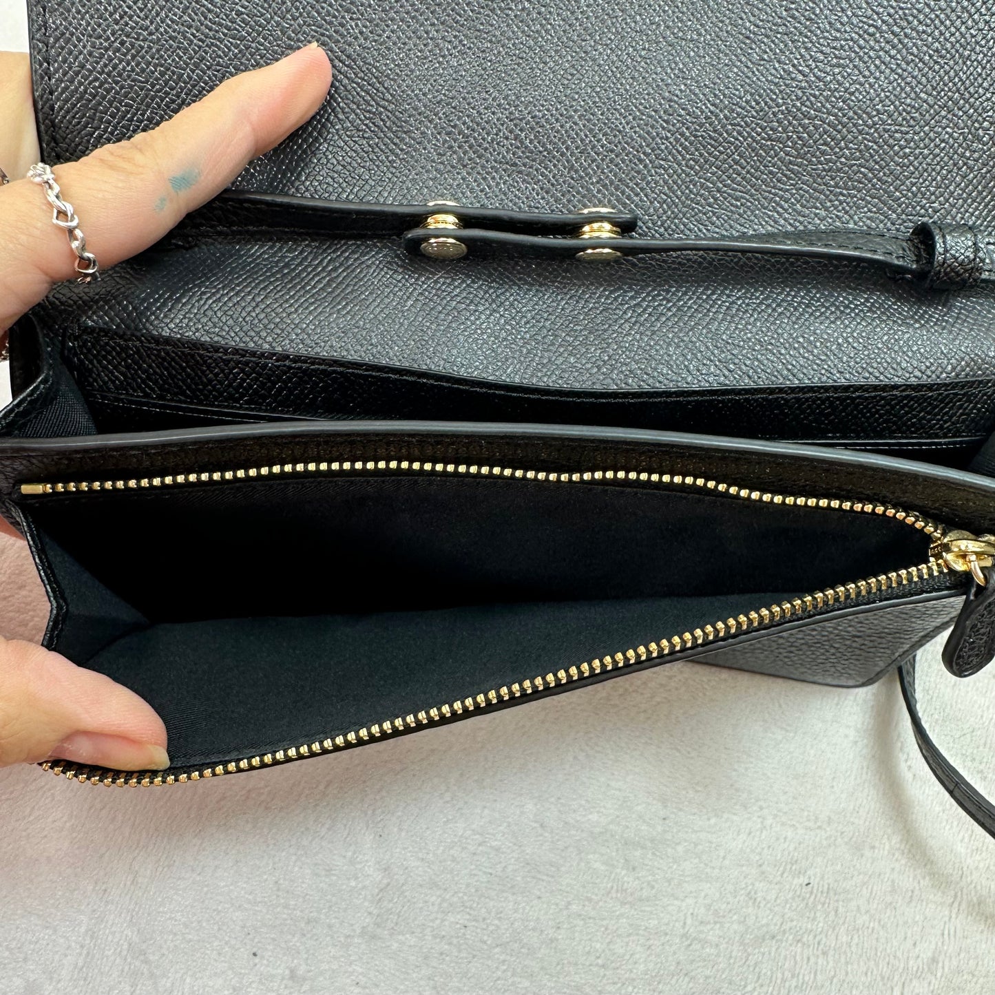 Crossbody Designer By Coach, Size: Small