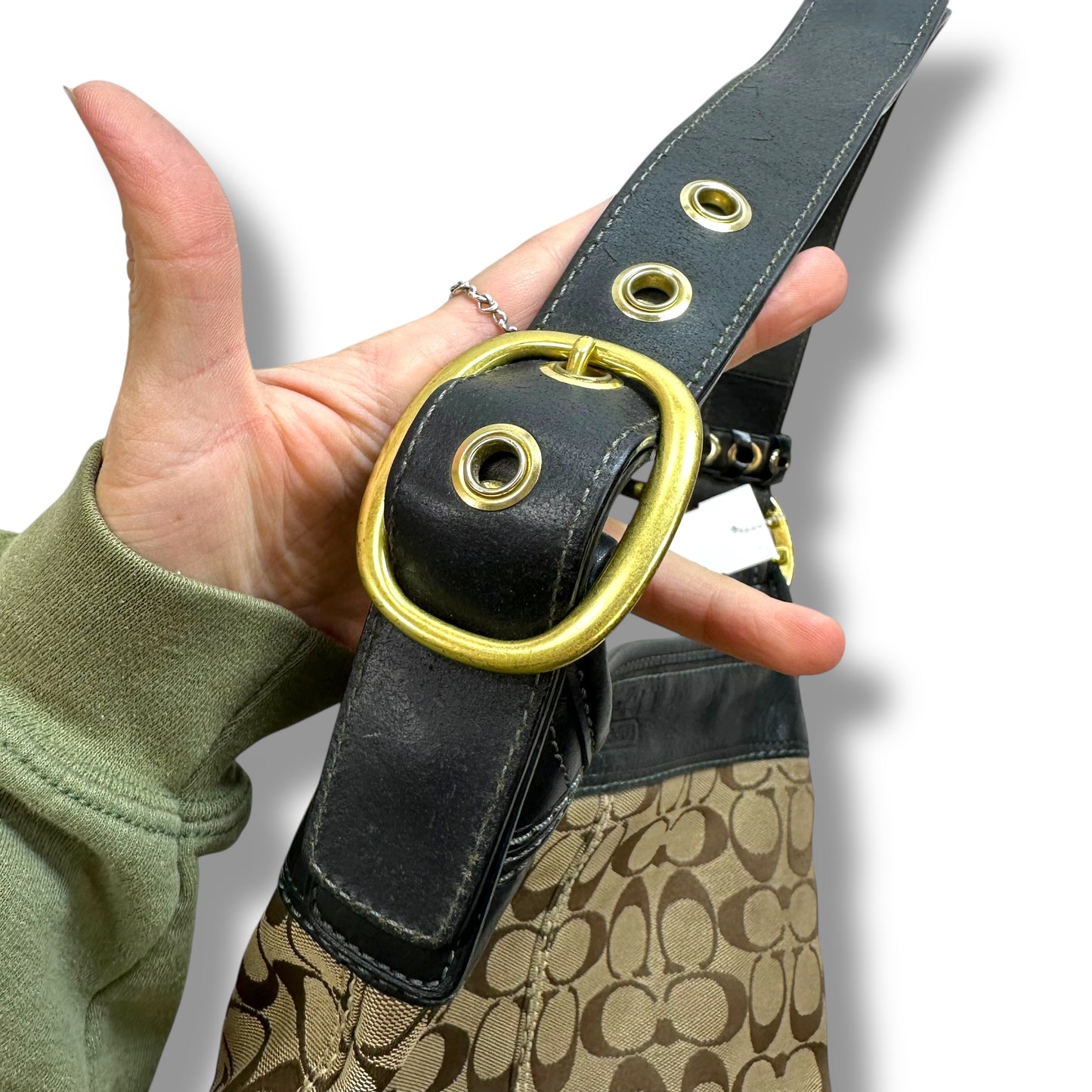 Vintage Y2K Handbag By Coach, Size: Large