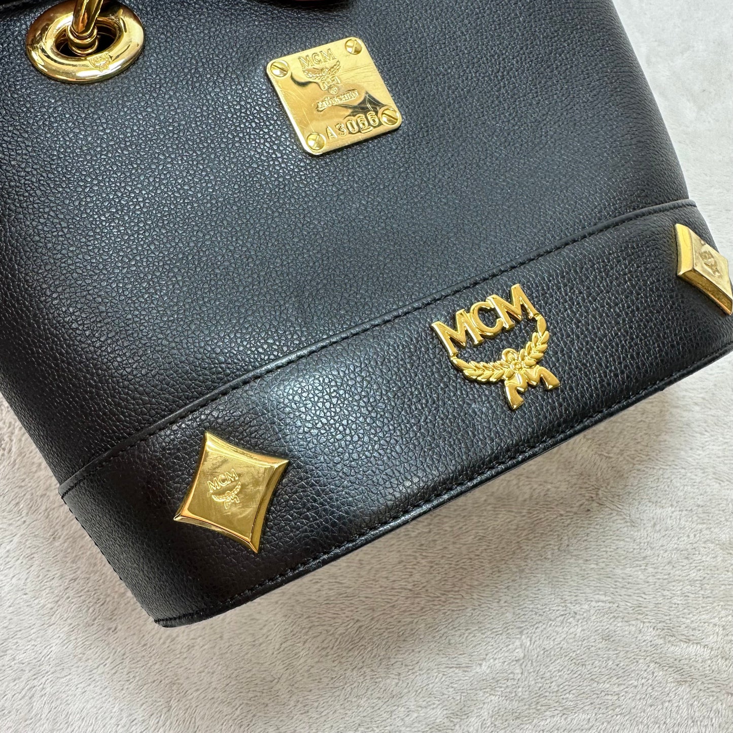 Handbag Luxury Designer By Mcm, Size: Small