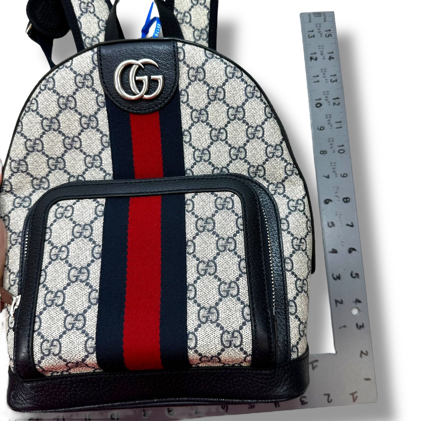 Ophidia GG Backpack Luxury Designer By Gucci, Size: Small