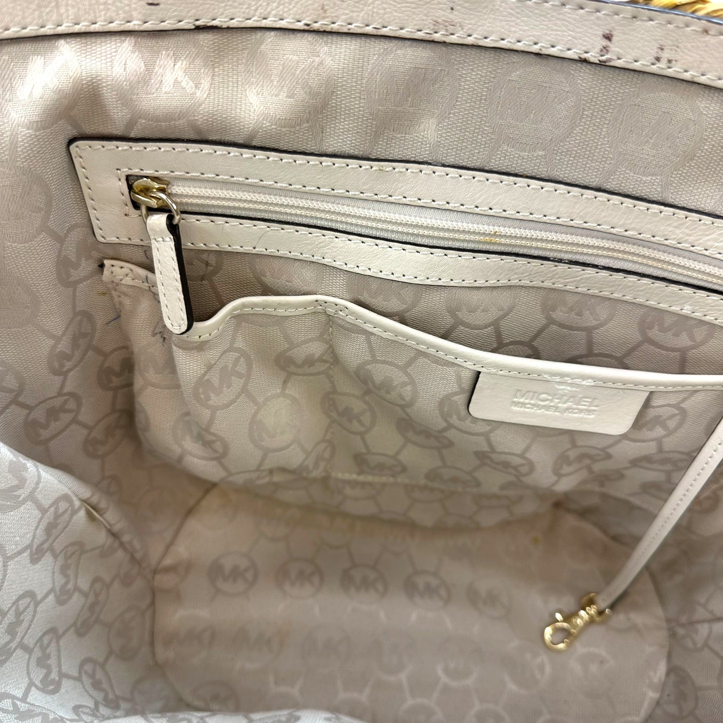 Handbag Designer By Michael Kors, Size: Large