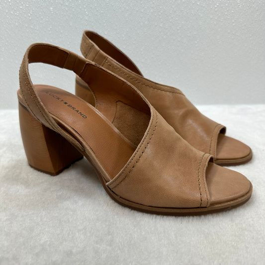 Sandals Heels Block By Lucky Brand  Size: 8.5
