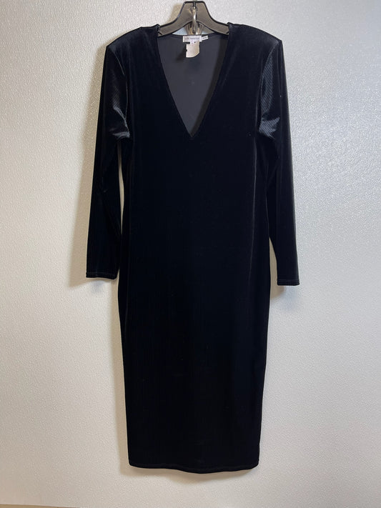 Black Dress Casual Maxi Good American, Size 4